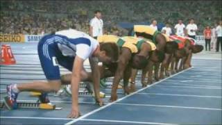 Usain Bolt - False Start at Daegu 2011 World Championship Full HD