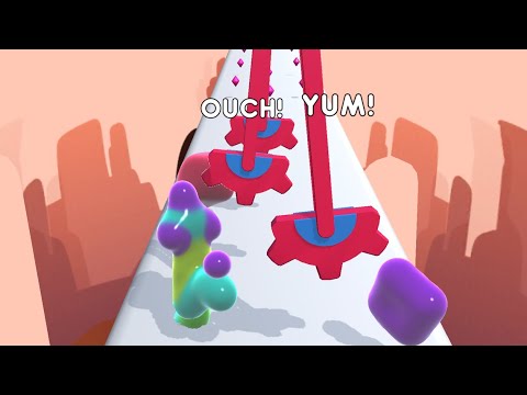 BEST Blob in the WORLD! 😺🌎 - Blob Runner 3D - level #76-77 - High score - All levels