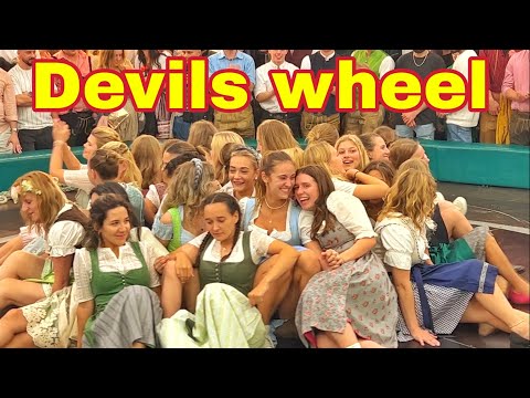 The Best Girl and Man on the Devils Wheel // Teufelsrad Octoberfest Munich 2025