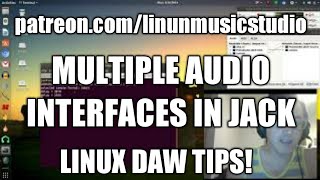 Video thumbnail for Using Multiple Audio Interfaces With Jack Audio Connection Kit Linux by Demonic Sweaters