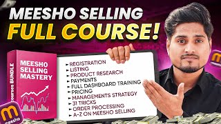 Meesho Course 2026 for Beginners || How to Sell on Meesho Complete Step by Step Guidance