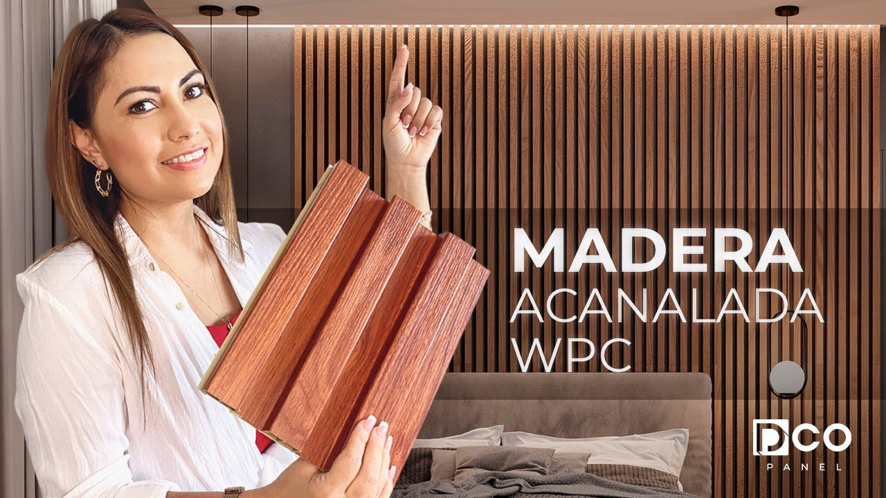 Watch Decoración con madera alistonada wpc Now Decoración con madera alistonada wpc