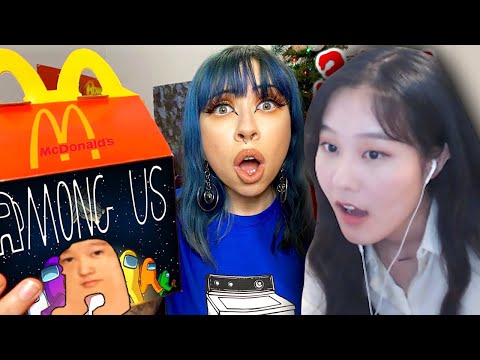 39daph reacts to among us happy meal at 3am | daph reacts
