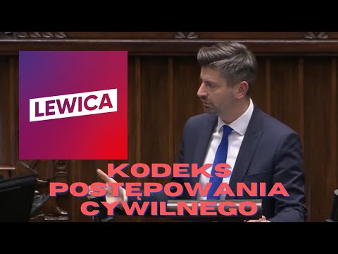 Krzysztof Śmiszek pyta o podniesienie wartości sporu do 100 tys. zł