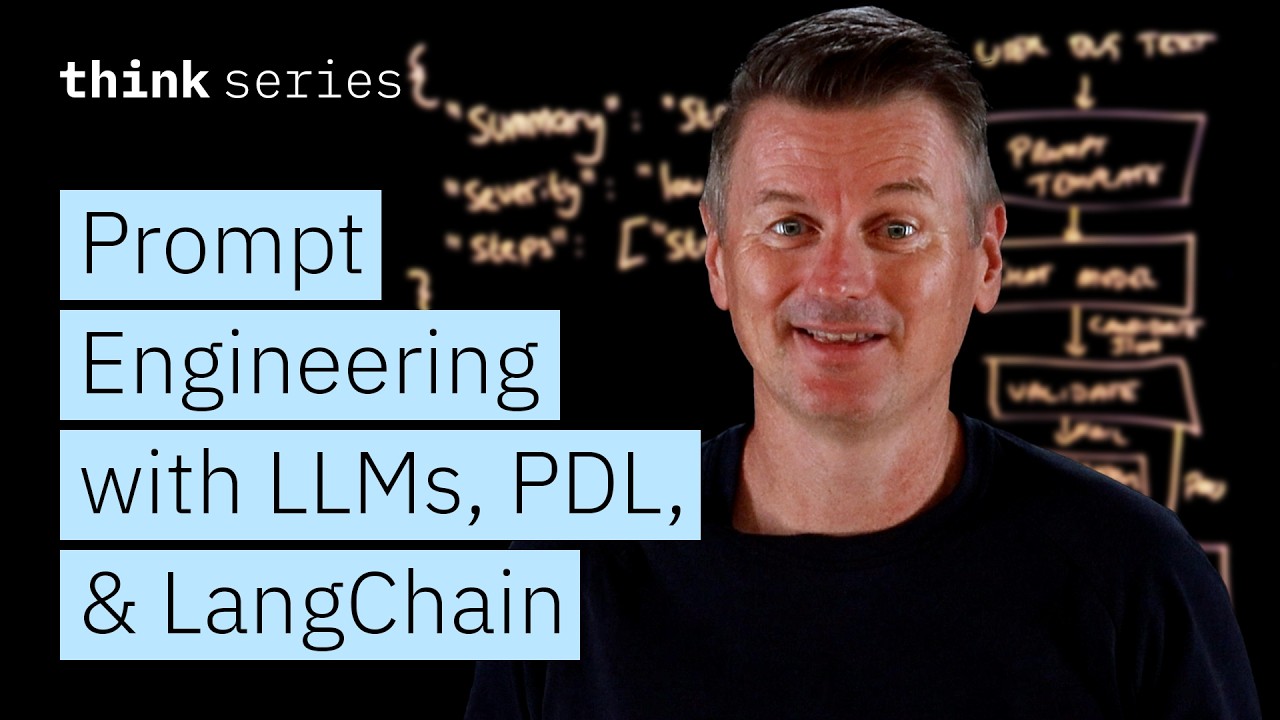Prompt Engineering for LLMs, PDL, & LangChain in Action