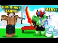 They REPORTED Me For Using This KIT... (ROBLOX BEDWARS)