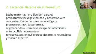 La Nutrición en Prematuros por Leticia Lorena D