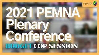 2021 PEMNA Online Plenary Conference Budget CoP Session 이미지
