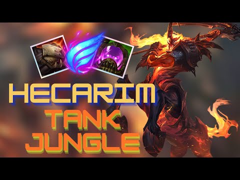NEW TANK BUILD?! - Hecarim Jungle - LOL