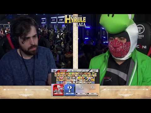Hyrule Saga - Phuzix (Sheik) Vs. Maiko (Yoshi) Pools - Smash 4