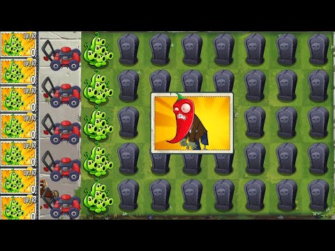 PvZ 2 PEA POD Plant Attack All Gargantuar Zombies Fight! - PvZ 2 Pinata Party