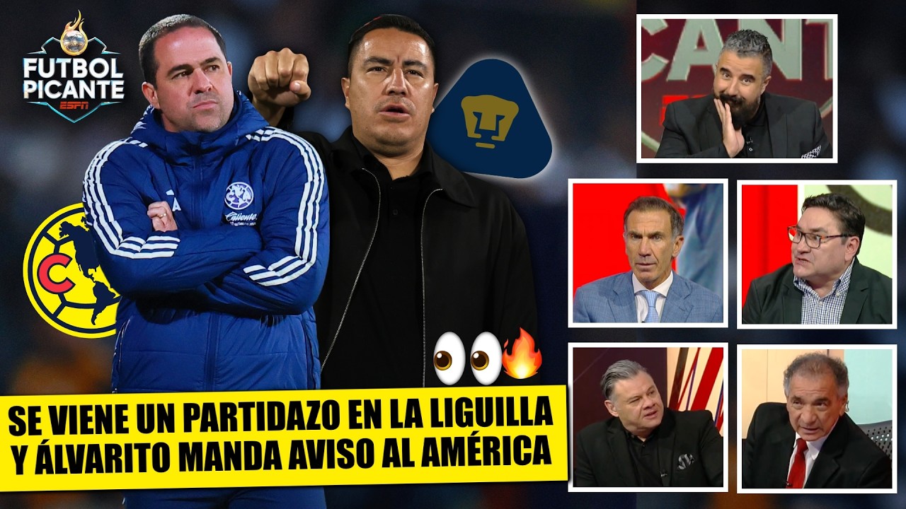 AMÉRICA vs PUMAS: Álvaro da ADVERTENCIA a las ÁGUILAS antes del CLÁSICO CAPITALINO | Futbol Picante