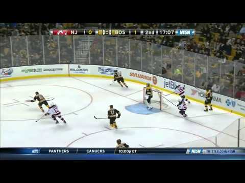 NHL 2015 01 08 New Jersey Devils vs Boston Bruins Condensed Game