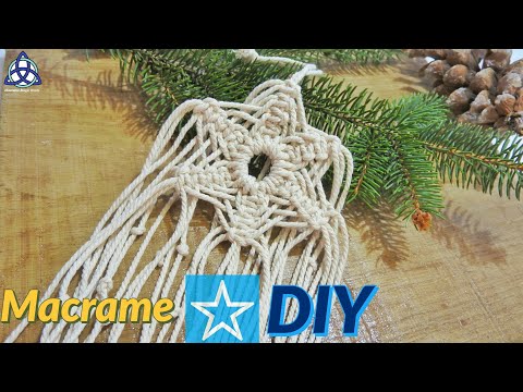 Macrame Angel Tutorial DIY Christmas Ornaments