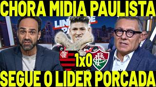 SEGUE O LIDER PORCADA! MIDIA PAULISTA TÁ CHORANDO MUITO! VITÓRIA GIGANTE DO FLAMENGO!