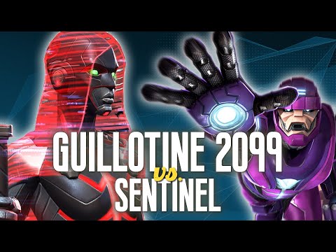 Guillotine 2099 vs. Sentinel (6.3.1, Can't Stop Won't Stop) | ONE-SHOT | Marvel Contest of Champions