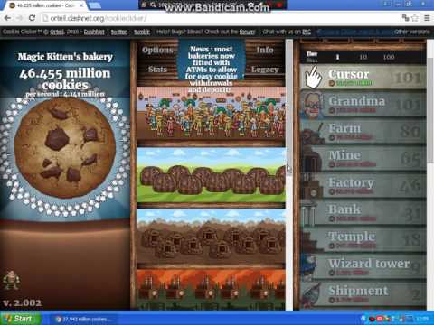 Cookie Cllicker 17 4,500 milionów na sec. (nie ma live :-( )