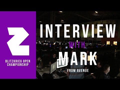 INTERVIEW 2 WITH MARK FROM AVENUE | BLITZKRIEG OPEN CHAMPIONSHIP