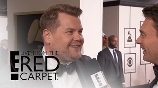 James Corden Jokes About Sia's Appearance on Carpool Karaoke | Live from the Red Carpet | E! News