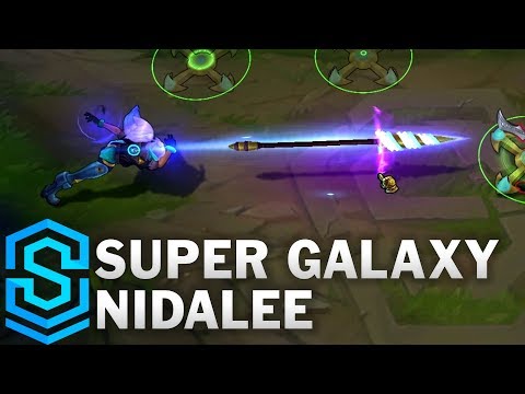 Super Galaxy Nidalee Skin Spotlight - League of Legends