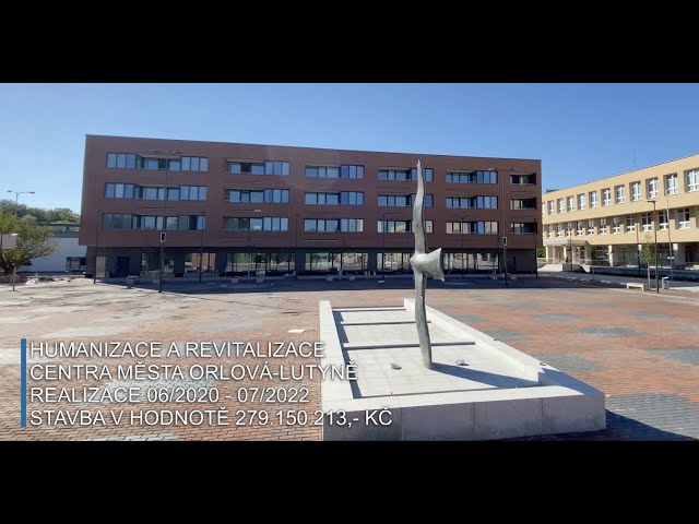youtube: Humanizace a revitalizace centra města Orlová-Lutyně