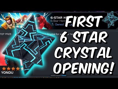 First 6 Star Crystal Opening - Marvel Contest Of Champions
