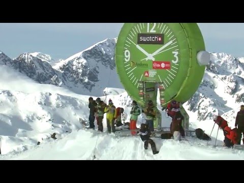 Run Léo Slemett (FRA) - Vallnord Arcalís - Swatch Freeride World Tour 2016