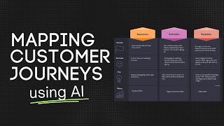 Build a Customer Journey Map with AI Diagrams