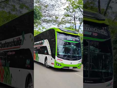 Cootranshuila Doble Yo 22400 en Timana 👍. #cootranshuila #buses #huila #bus #colombia
