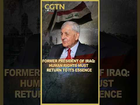 Former President of Iraq: Human rights must return to its essence