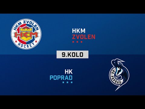 9.kolo HKM Zvolen - HK Poprad HIGHLIGHTS