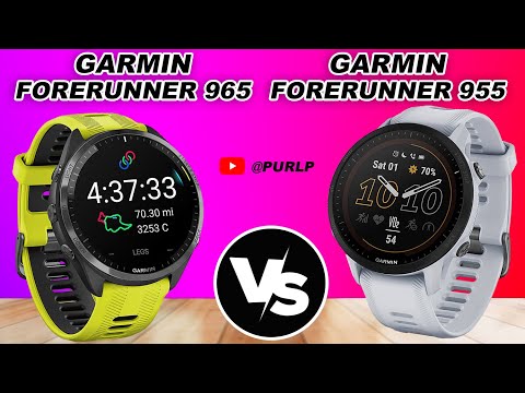 Garmin Forerunner 965 vs Forerunner 955