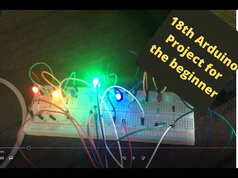 18th Arduino Project.  This project use a microphone signal and sample it at one of the analog pins