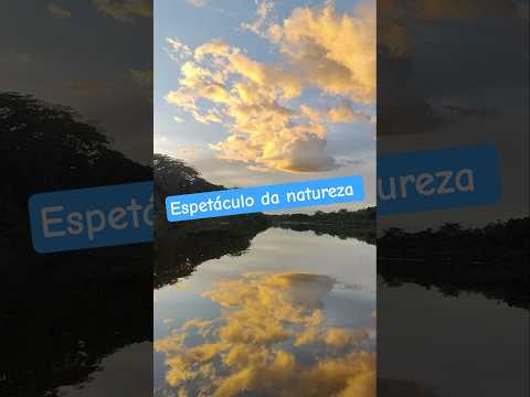 Fim de tarde espetacular no rio Poti em Demerval Lobão no Piauí #sup #natureza #passarinhos #piaui