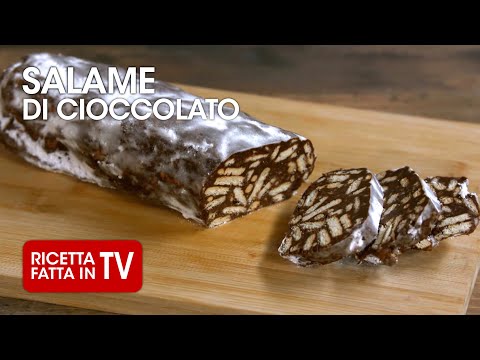 Ricetta facile del SALAME DI CIOCCOLATO di Benedetta Rossi - Ricetta TV Fatto in Casa per Voi