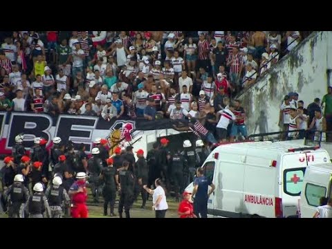 Após o empate contra o Potiguar VÂNDALOS entram em confronto com a Policia.