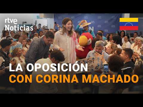 Los opositores venezolanos vuelven a pedir la vuelta de Maria Corina Machado | RTVE Noticias
