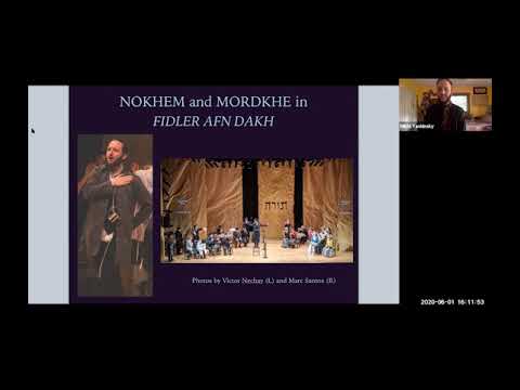 Yiddish at the University of Chicago Presents: Mikhl Yashinsky, Theatrist and Yiddishist