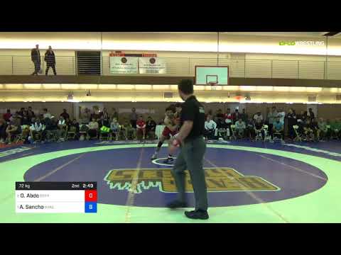 2018 Bill Farrell Memorial International/Greco Roman 72 Semi-Finals - Omar Abdo (Egyp) Vs. Alejand