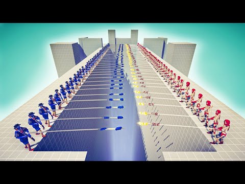 RANGED AND MELEE UNITS TOURNAMENT - Totally Accurate Battle Simulator TABS