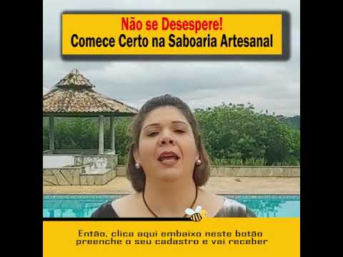 Aula Grátis! Primeiros Passos na Saboaria Artesanal