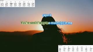 Baby Don&#39;t Get Hooked On Me (capo 2) by Mac Davis play along with scrolling guitar chords and lyrics