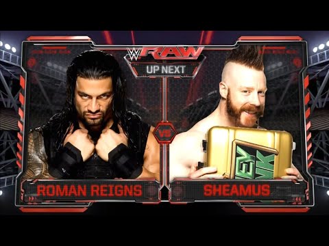 Lucha Completa: Roman Reigns Vs Sheamus aparecen Bray Wyatt y Randy Orton - Raw 06/07/2015 (Español)