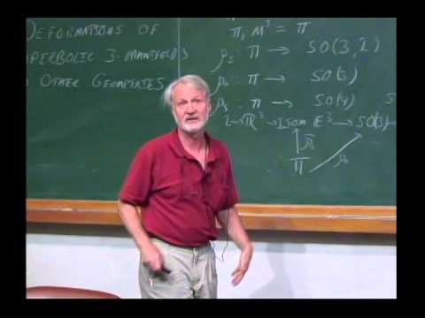 Steve Kerckhoff - Boundary value problems and deformations of hyperbolic 3-manifolds