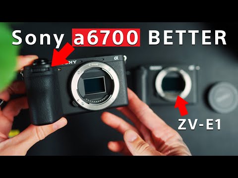 Sony a6700 vs Sony ZV-E1