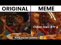 Chicken Stars Original Vs Meme