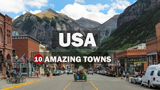 10 Most Charming and Amazing Towns to Visit in USA | Travel Guide