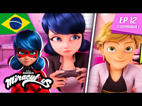 🇧🇷 MIRACULOUS | 🐞 JOGADOR 🐾 | Episódio completo ▶️ Temporada 1 Ep 12 | Português BRASIL 🇧🇷