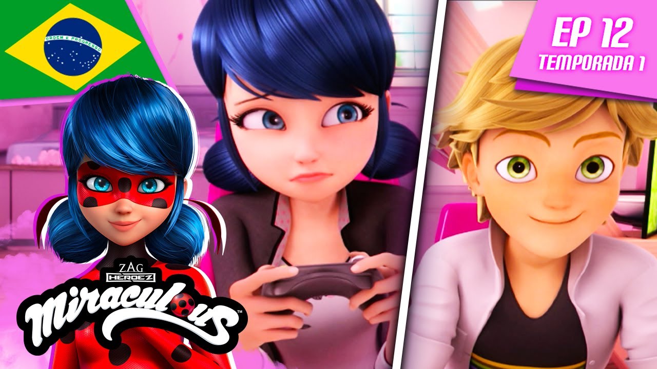 🇧🇷 MIRACULOUS | 🐞 JOGADOR 🐾 | Episódio completo ▶️ Temporada 1 Ep 12 | Português BRASIL 🇧🇷