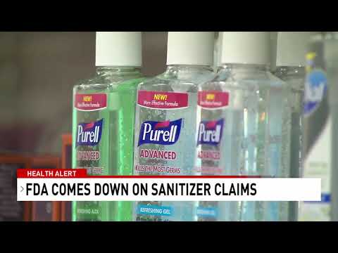 FDAは、証明されていない健康クレームを作るのを停止するために手の消毒剤メーカーを警告する - NBC 15 WPMI (FDA warns hand sanitizer maker to stop making unproven health claims - NBC 15 WPMI)